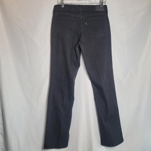 Women's Black Levi's 505 Straight Size 29/8M - Picture 3 of 8